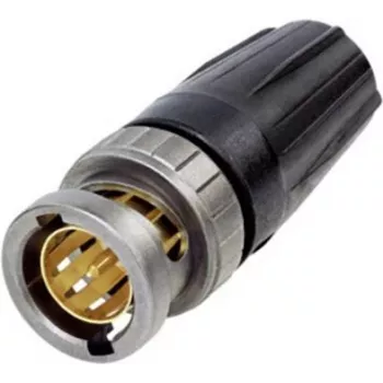 Neutrik BNC-Stecker, gerade, 75 Ohm, 1 Stück (NBNC75BLP7X)