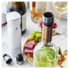 Weinkonservierungspumpe ZWILLING FRESH & SAVE – Pumpenkopf für Vakuumstopfen, grau, Ø 3 cm, Höhe 40 mm, Set mit 3 Stück