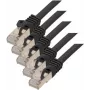 Netzwerkkabel S/CONN Kat. 7 S/FTP 3 m Schwarz