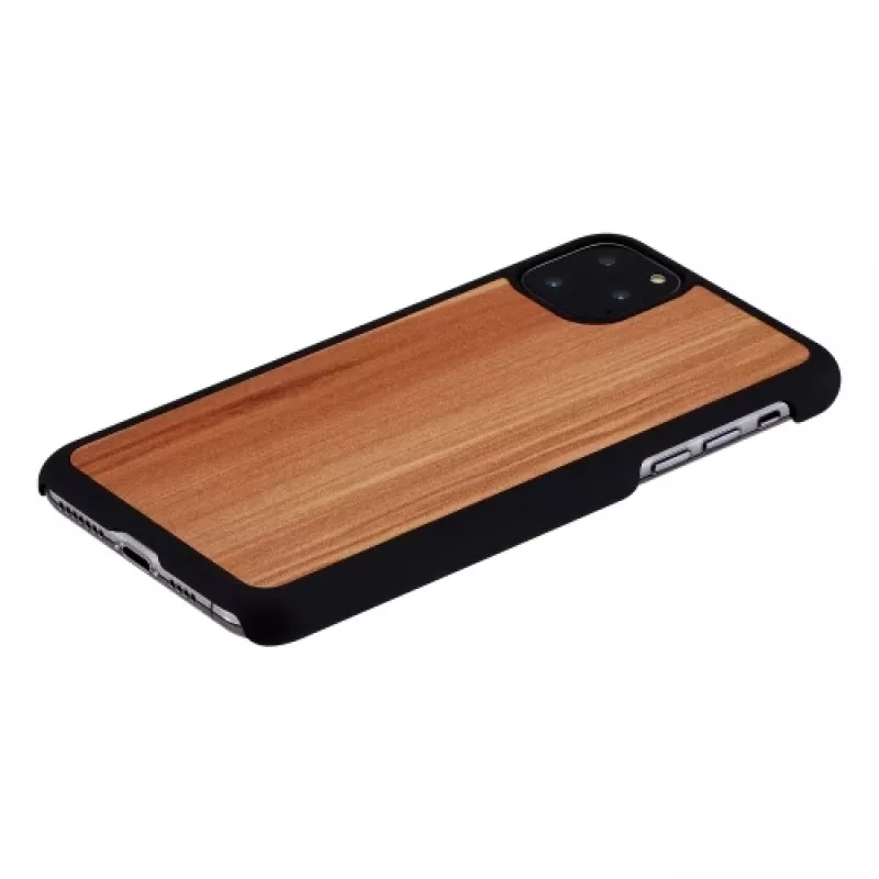 Smartphone-Hülle Man and Wood für iPhone 11 Pro Max – Cappuccino Schwarz