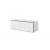 Cama living room furniture set ROCO 2 (2xRO1 + 4xRO3) Weiß/Schwarz/Weiß