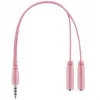 Deltaco GAM-030-P Kopfhörer und Headset kabelgebunden Headband Gaming USB Typ-A Pink (GAM-030-P)