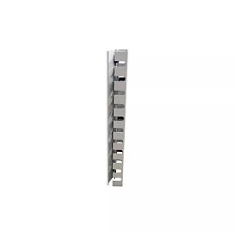 ALL-S0002115, Kabelmanagementpanel, grau, 22U, 48,3 cm 19 Zoll, 960 mm