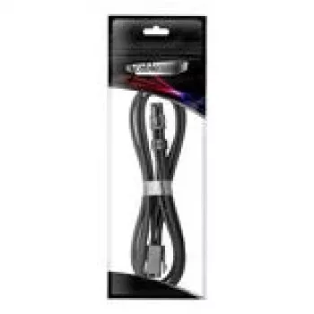 CableMod 4-Pin ATX Kabel-Verlängerung CM-PCAB-4ATX-N45KK-2PK-R 45 cm Schwarz