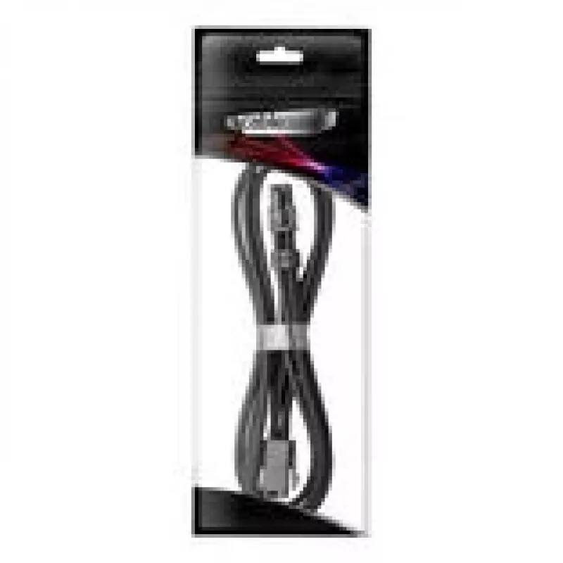 CableMod 4-Pin ATX Kabel-Verlängerung CM-PCAB-4ATX-N45KK-2PK-R 45 cm Schwarz