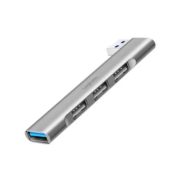 LogiLink USB 3.2 Gen1 Hub 4-Port USB-A 1x USB3.0 AF 3x USB2.0 AF UA0436