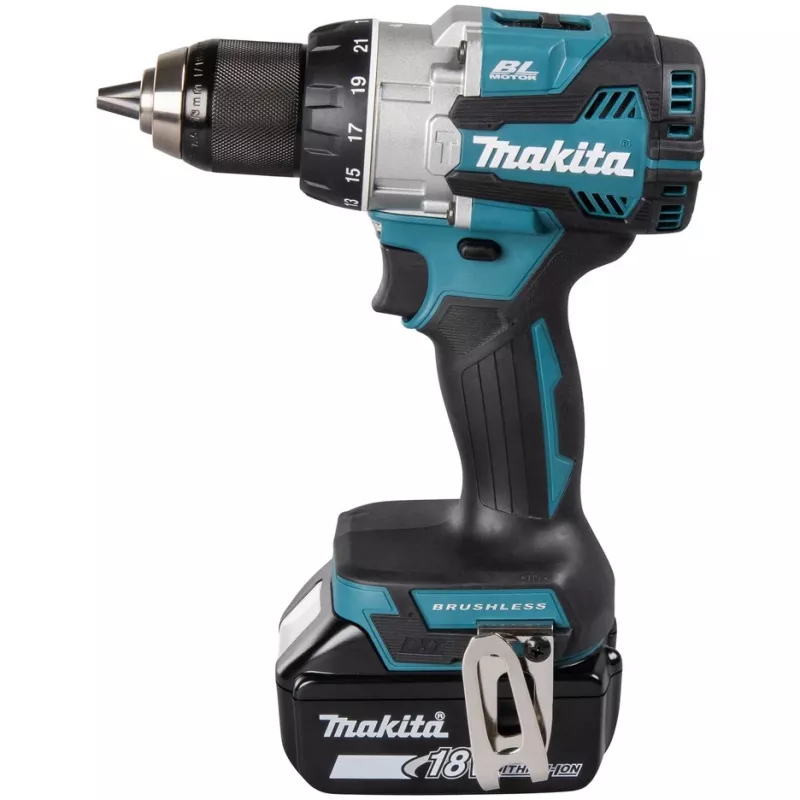 Makita DHP489RTJ Akku-Schrauber/Schlagschrauber 1800 U/min Schwarz, Blau