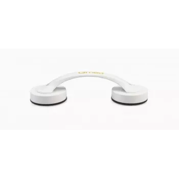 Saugnapfhalter Qmed DRQM6D0AAXXXP — Wandhalterung aus Technopolymer, 20 cm Tiefe, max. Belastung 30 kg, weiß, 65×53 mm