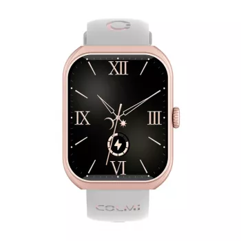 Smartwatch Colmi P86 Roségold mit Herzfrequenzmesser, wasserdicht