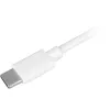 USB-Adapterkabel Sharkoon USB 2.0 A auf USB-C 1,5 m, weiß
