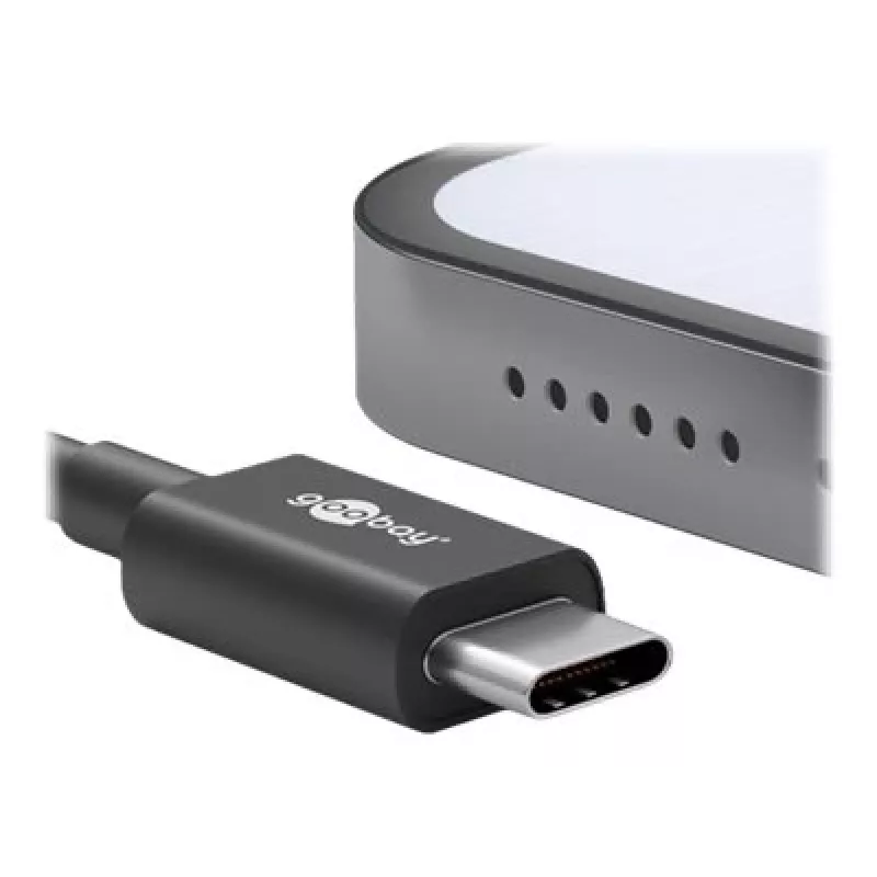 Goobay 66318 USB-Kabel Schwarz