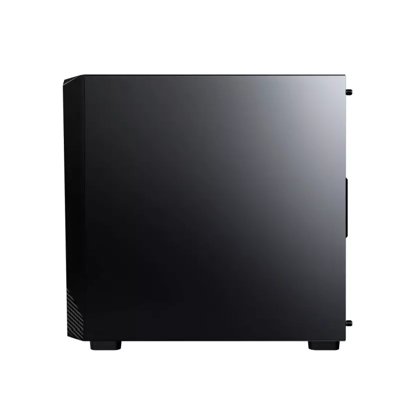 Montech X5M (B) Micro Tower PC-Gehäuse – Micro-ATX/Mini-ITX, 3x120mm vorne, 1x120mm hinten, unterstützt ATX-Netzteile, 2x3,5 Zoll + 4x2,5 Zoll, Schwarz