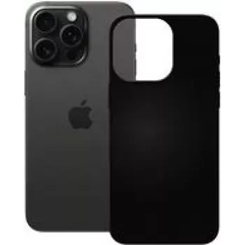 PEDEA Soft-TPU-Hülle für Apple iPhone 16 Pro Max - Schwarz (50160998)