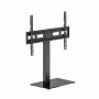 Boden-TV-Ständer GEMBIRD TVS-D75S-01 für 37–75 Zoll Fernseher, Stahl, höhen- und neigungsverstellbar, VESA 75x75–600x400, 40 kg Tragfähigkeit