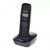 DECT-Telefon Panasonic KX-TG1611, schwarz, 1,9 GHz, 1,25-Zoll-Display, bis zu 15 h Gesprächszeit, 50 Kontakte Telefonbuch