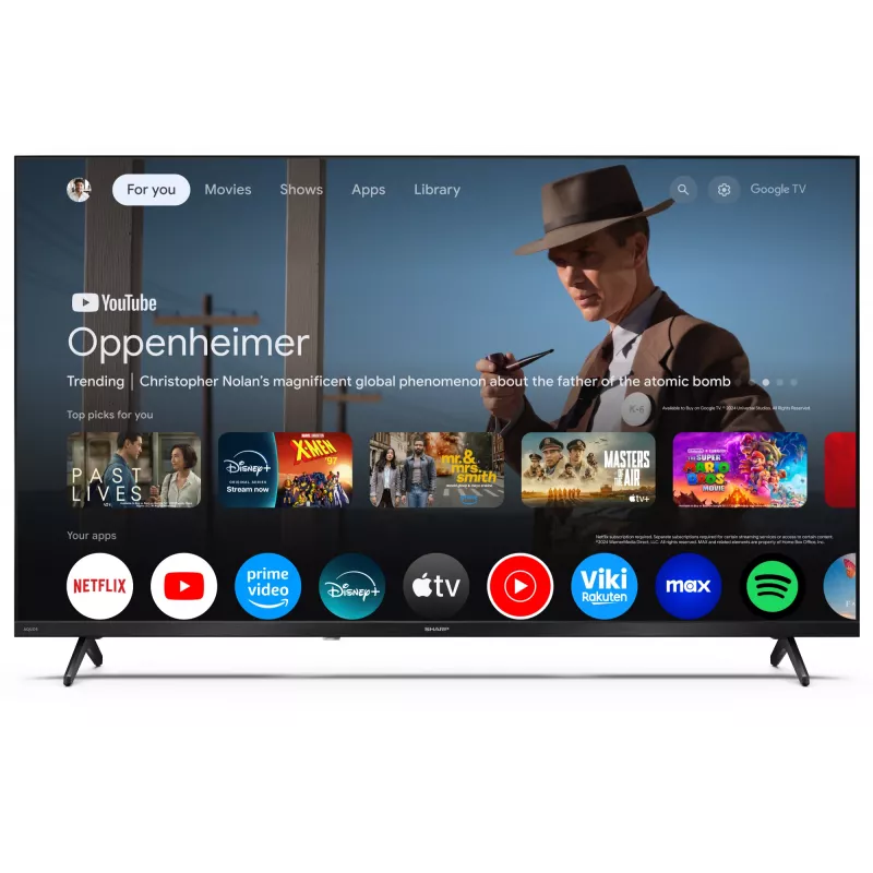 Sharp | 40HF3265E | 40 inch | Smart TV | Google TV
