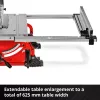 Power X-Change Akku-Tischkreissäge TE-TS 36/210 Li-Solo, 36 Volt (2x18 V) (Rot, ohne Akku und Ladegerät)