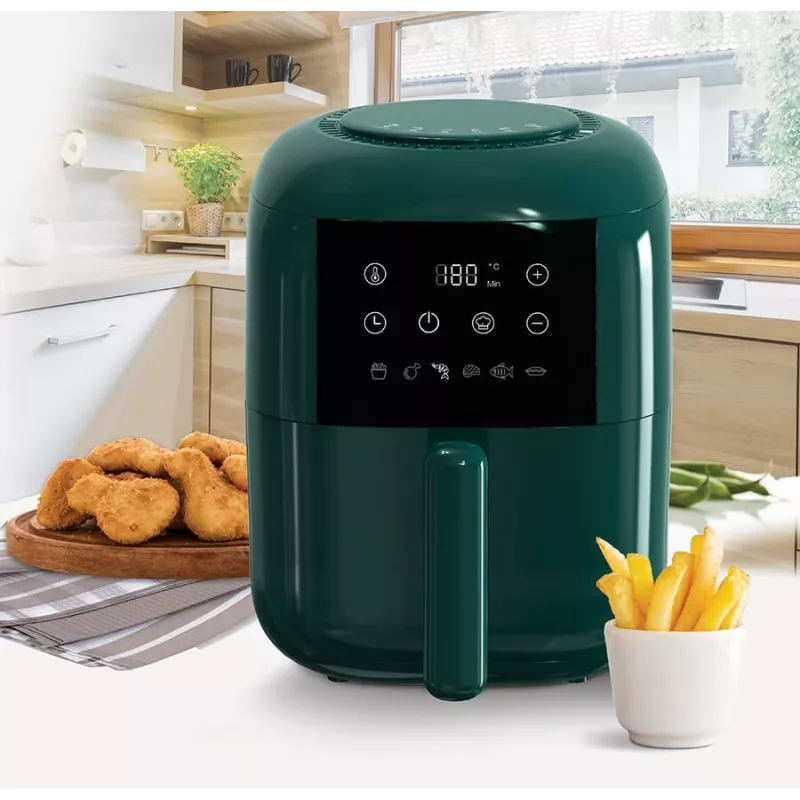 Feel-Maestro MR-755 Fritteuse 3 L 1200 W Heißluftfritteuse Grün