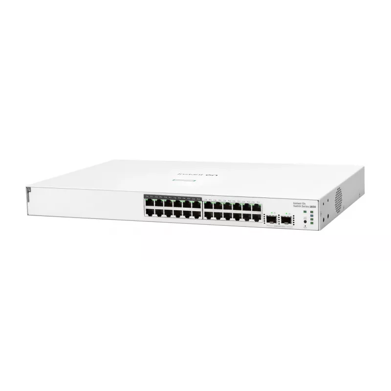 HPE Aruba Networking Instant On Switch 24p Gigabit CL4 PoE 2p SFP 195W 1830