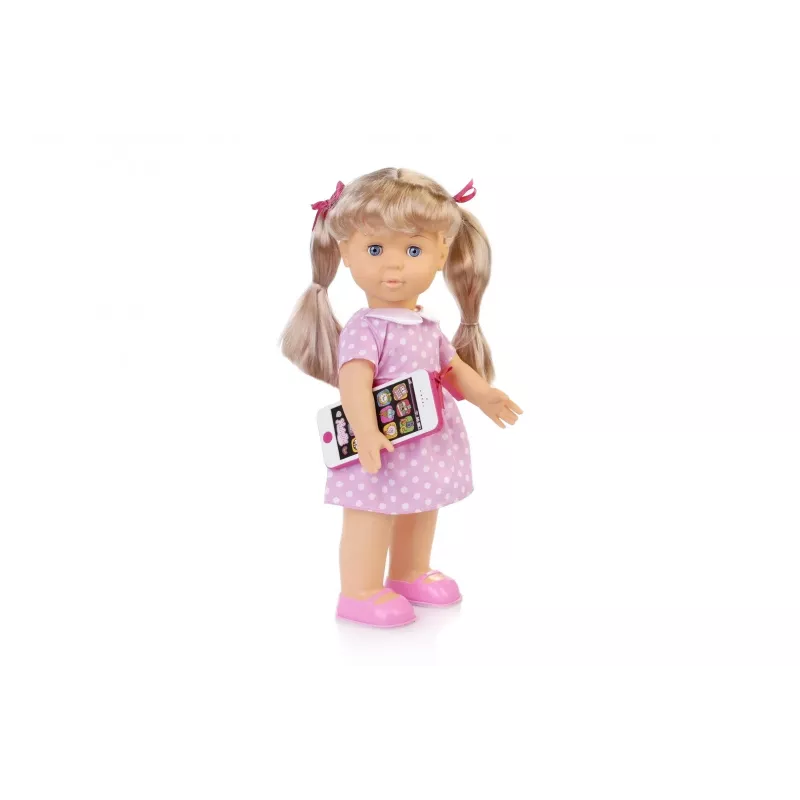 Puppe Artyk Natalia läuft mit Smartphone 41 cm – Artyk 41 cm Laufpuppe mit Zubehör