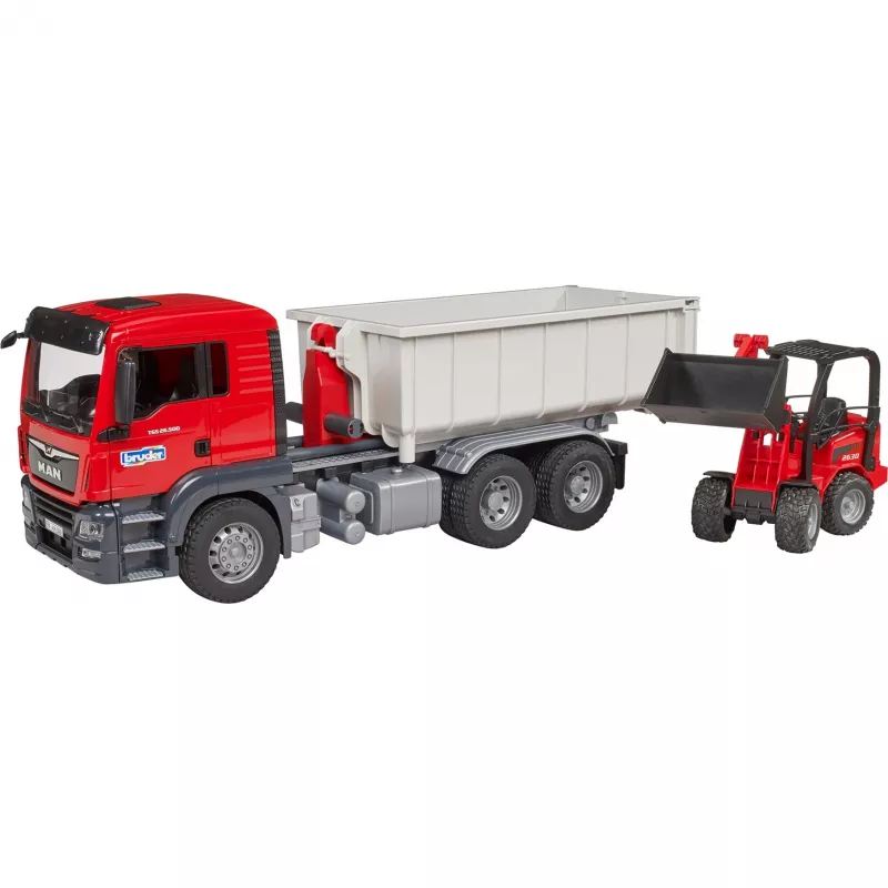 LKW & Raupen-Set BRUDER MAN TGS LKW Mehrfarbig