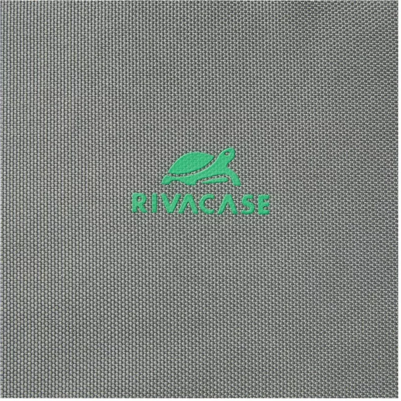 City-Rucksack Rivacase Gremio Grau Polyester rPET 280x135x430mm