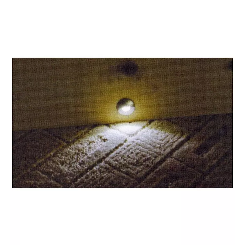 Synergy 21 S21-LED-L00024 Innen-/Außenbereich geeignet für den Innenbereich Einbaustrahler 0,6 W Schwarz - Silber Lichtspot