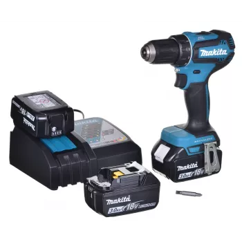 MAKITA DDF485RF3J Bohrmaschine 3x 18V 3Ah