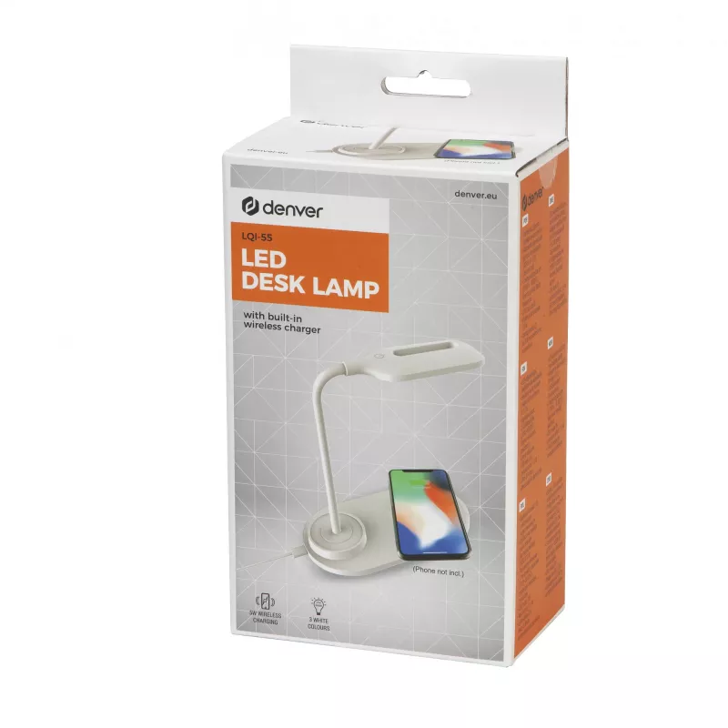 Tischlampe Denver LQI-55 1,5 W LED G Weiß