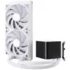 Jonsbo D32 STD PC-Gehäuse + TRYX PANORAMA Complete Flüssigkeitskühlung, ARGB - 240 mm, Weiß