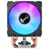 CPU-Kühler Jonsbo CR-1400 E Schwarz mit 140mm Lüfter, Luftkühler für Prozessoren