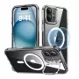 Handyhülle ESR Classic Hybrid für iPhone 16 Plus – transparent mit integriertem Ständer