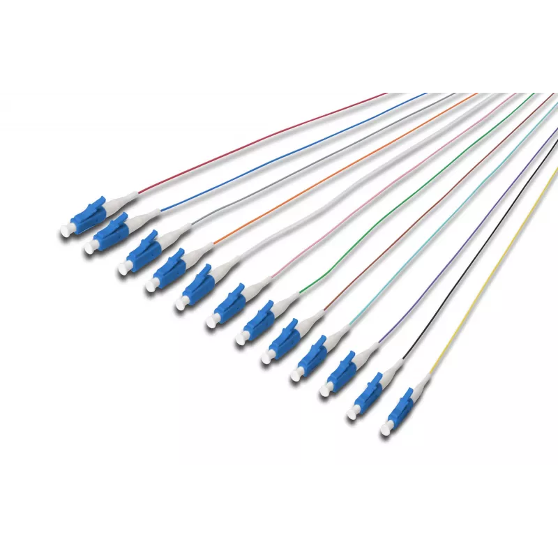 Glasfaser-Pigtails Digitus LC OS2 09/125 µ Simplex