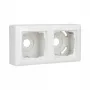 Schalter-/Steckdosen-Abdeckrahmen Gira 106203 Standard 55, 2-fach, Reinweiß