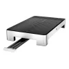 WMF 0415330011 Rechteckiger Elektrogrill Schwarz, Edelstahl 2000 W