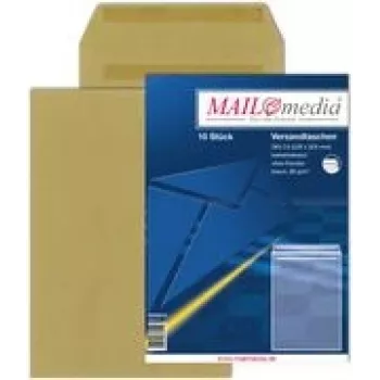 Briefumschlag C5 MAILmedia Selbstklebend Braun 50 Stück (MPN 30002474)