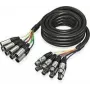 Behringer GMX-500 Kabel 8 x XLR F - 8 x XLR M 5m