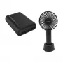 Tragbarer Ventilator und Powerbank RealPower PB-10000 mini HD 10000mAh — mobiles Bundle