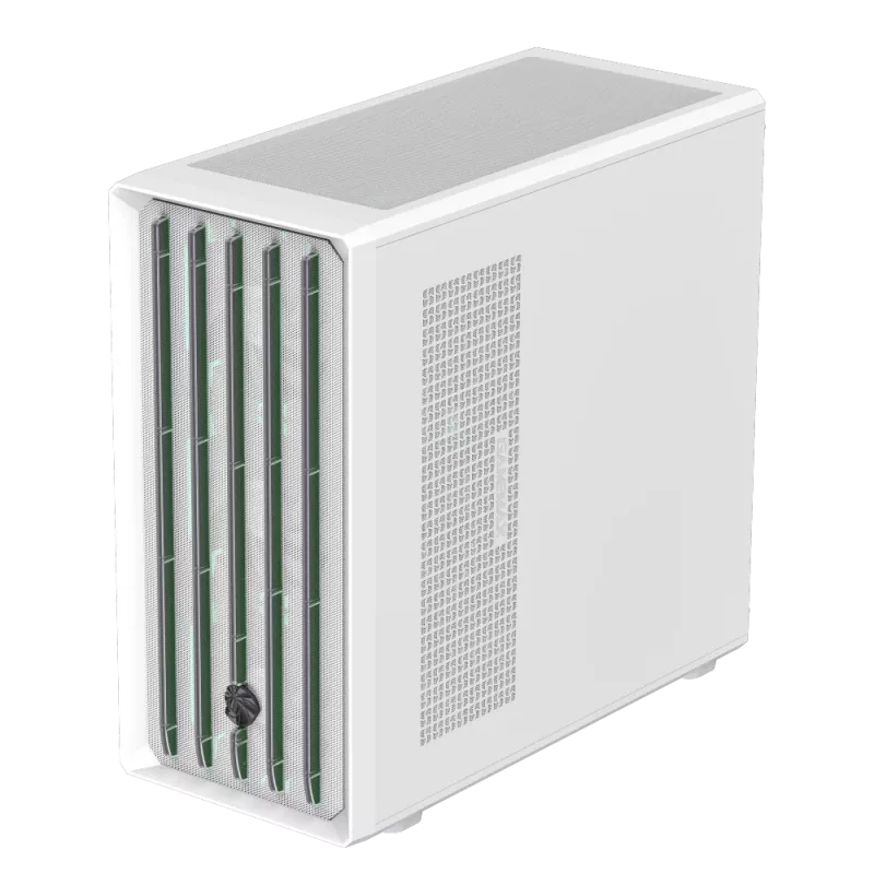 Gamemax Gehäuse | CLAW 460 WH | Weiß | Mid-Tower | Netzteil nicht enthalten