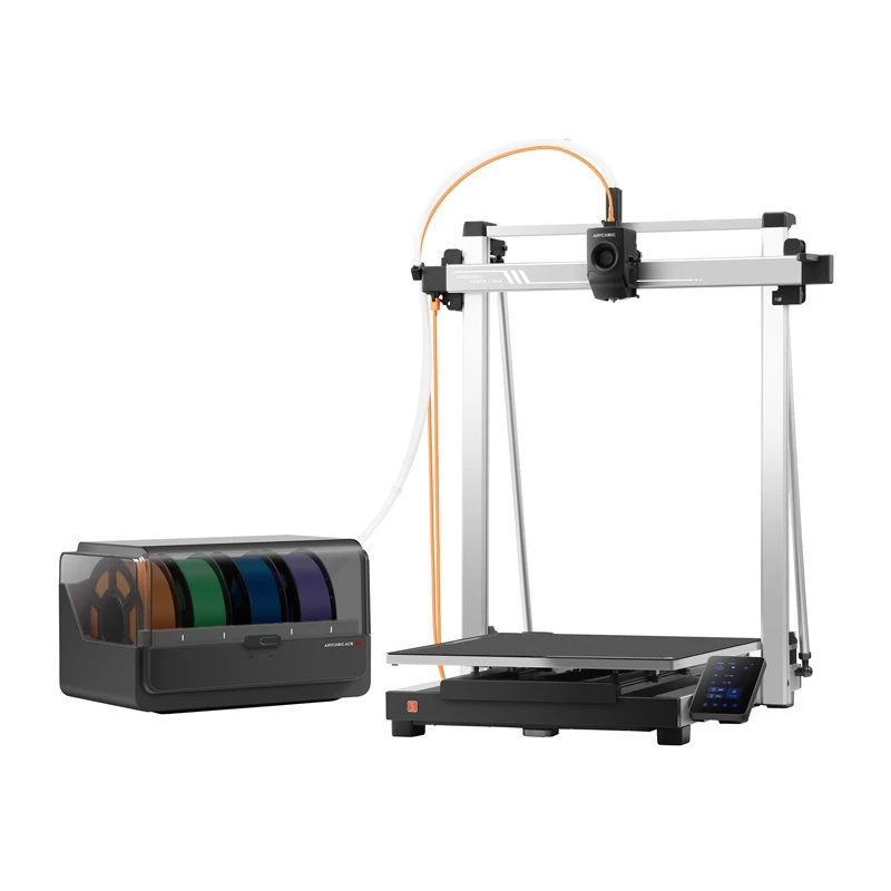 3D-Drucker AnyCubic Kobra 3 Max Combo — Bauraum 420×420×500 mm, PETG/PLA, max. Düsentemperatur 300°C, Heizbett 90°C, Wi‑Fi