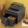 Heißluftfritteuse JATA JEFR1270 7 L 1600 W Schwarz