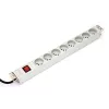 DIGITUS Professional A-19-STRIP-2-IMP – Stromverteilungseinheit (Rack – rackmontierbar) – Wechselstrom 250 V – Eingangsstromversorgung – Ausgang