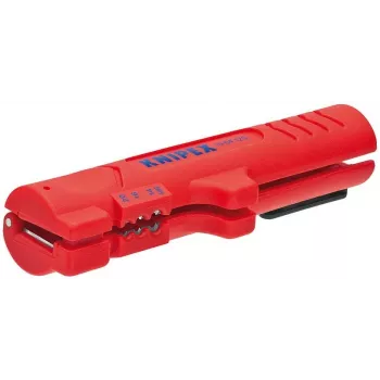 Knipex 16 64 125 SB Kabelabisolierer Rot