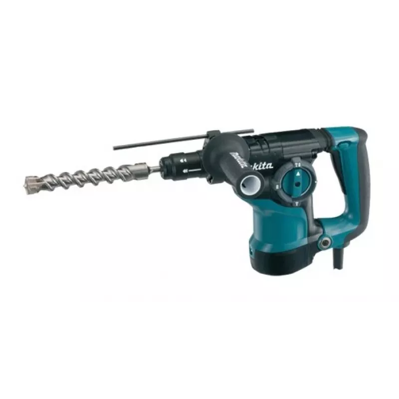 Makita HR2811FT Bohrhammer – 800 W, 2,9 J Schlagenergie, 1100 U/min, 4500 bpm