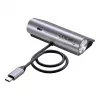 USB-Hub Unitek H1337AGY01 – 4 Ports (2×USB-C, 2×USB-A), bis zu 5 Gbit/s pro Port, Aluminium, Silber