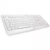 CHERRY KC 1068 Tastatur USB Schweizer Layout Grau