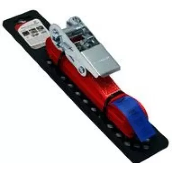 Spanngurt IWH 079422, 25 mm x 5 m, Tragfähigkeit 560 kg, rot