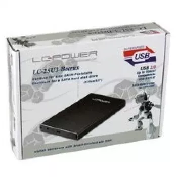 Externes Festplattengehäuse LC-Power LC-25U3-Becrux Schwarz