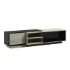 Cama TV-Schrank SIGMA1 180 Sonoma-Eiche/schwarz glänzend