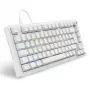 Sharkoon SGK25 75% QWERTZ USB kabelgebundene RGB LED Tastatur weiß